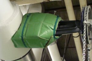 Ever Green Cut 'n Wrap on gate valve