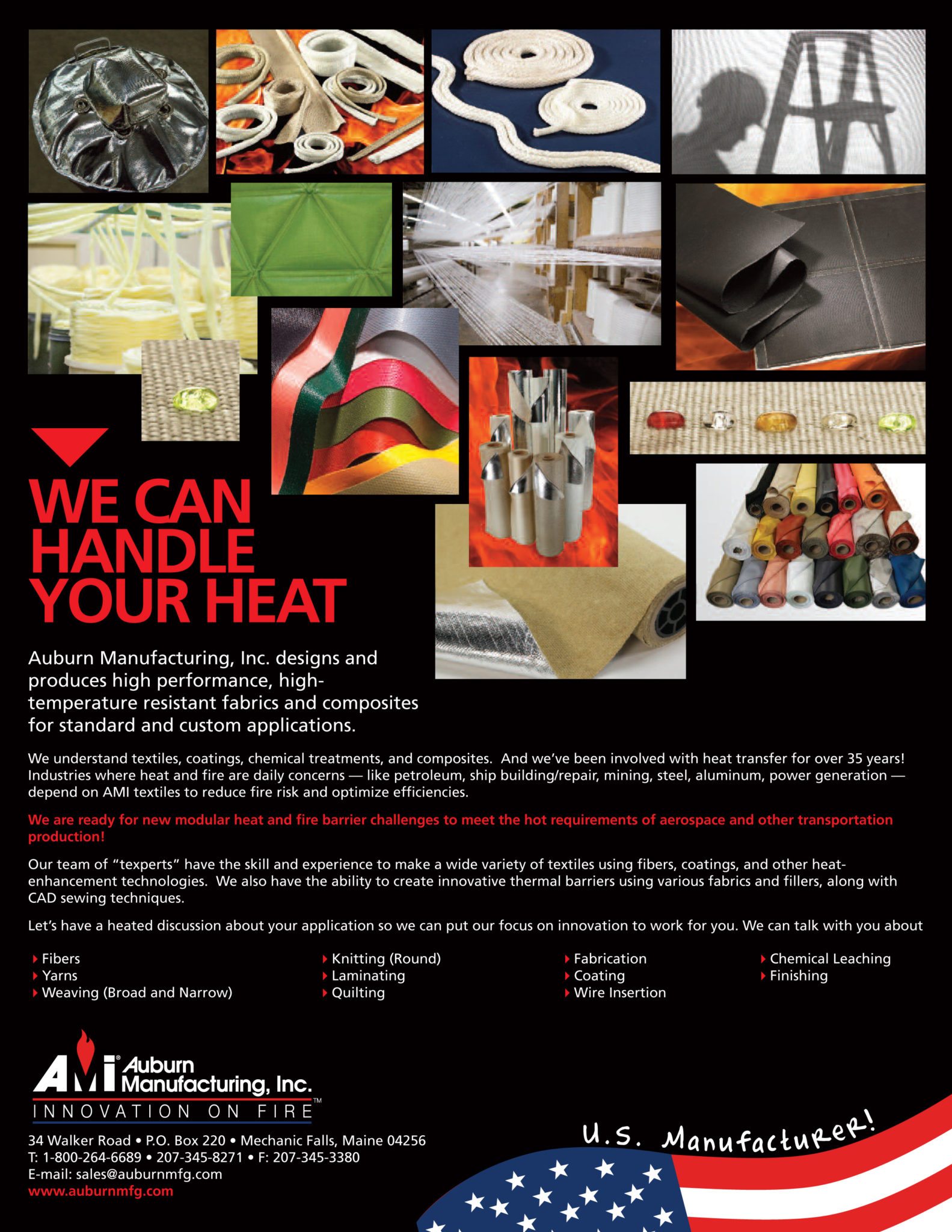 We Can Handle the Heat-Capabilities Flyer